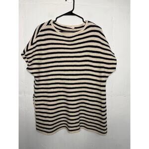 Tory Burch striped sweater Wool & cashmere blend  Womens Size Small